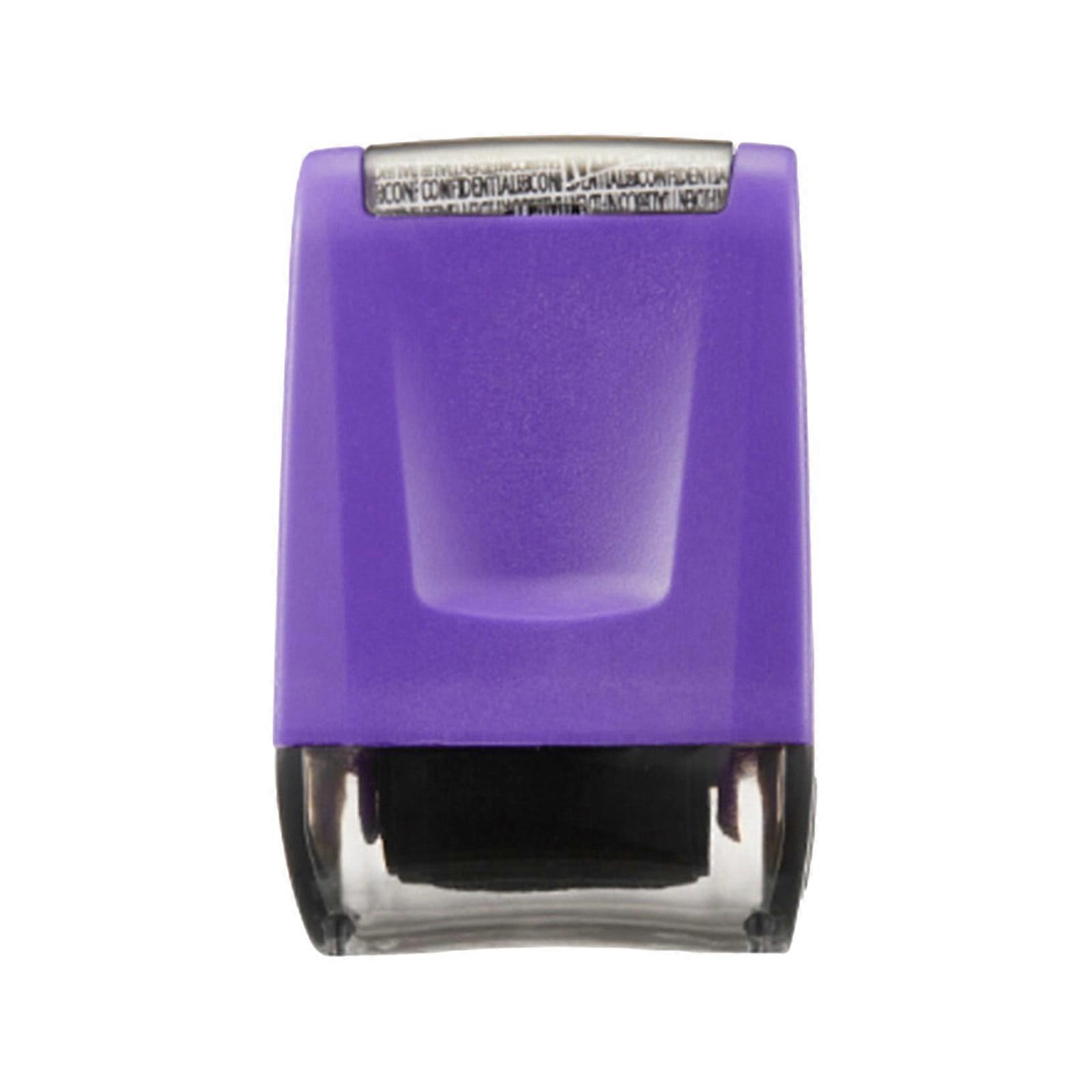 Sulgyt Identity Theft Protection Roller Stamp, Privacy Confidential and Address Blocker, Self-Inking ID Theft Prevention Security Stamp