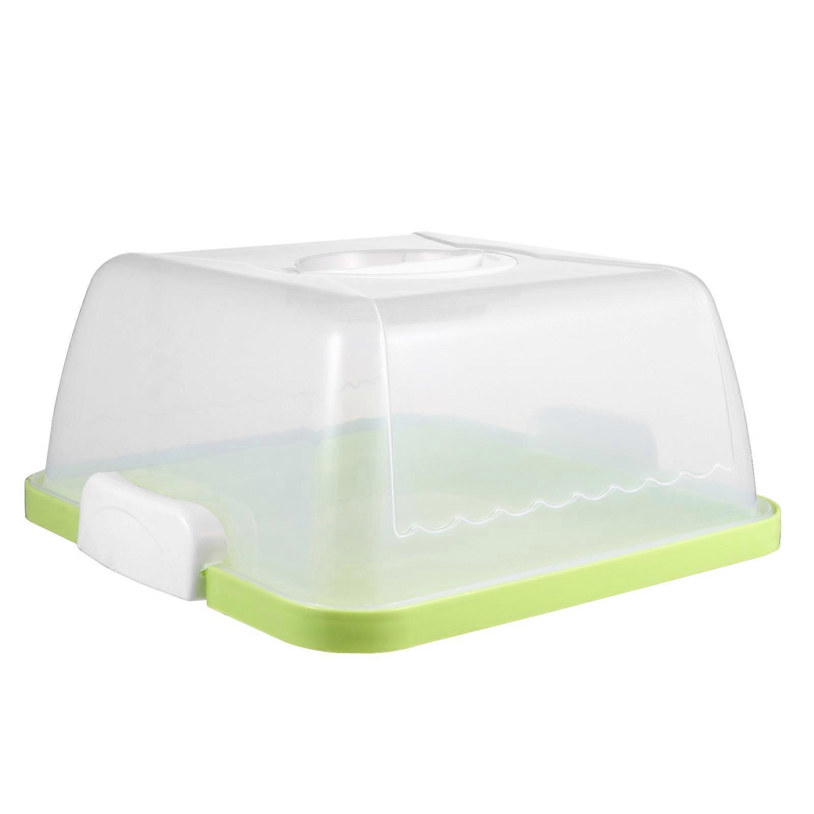 Food Preservation Box Cake Box with Handle for Storage 1Pcs Portable