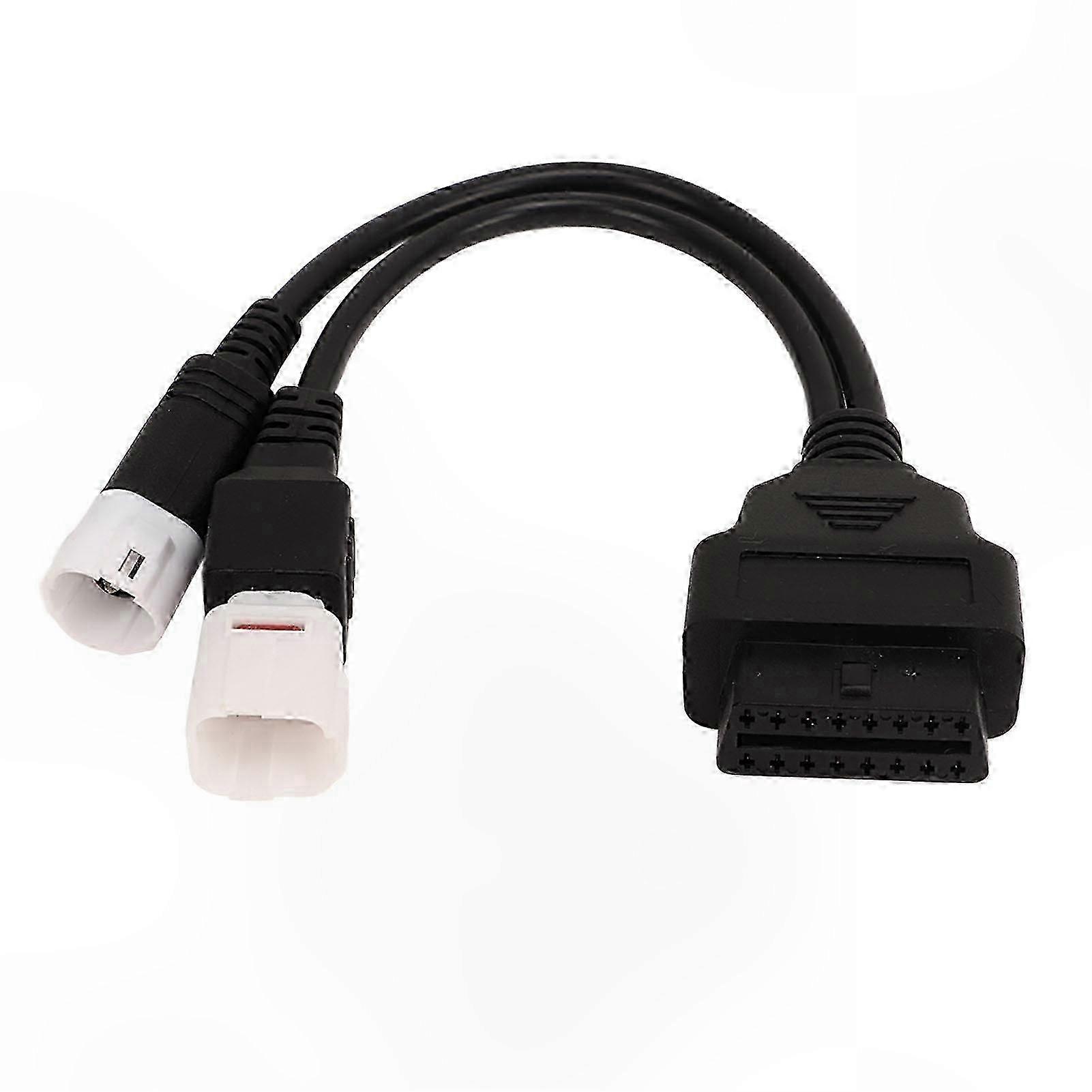 3pin 4pin Motorcycle OBD Adapter Cable for Easy Fault Detection and Safe Plug-and-Play Compatibility