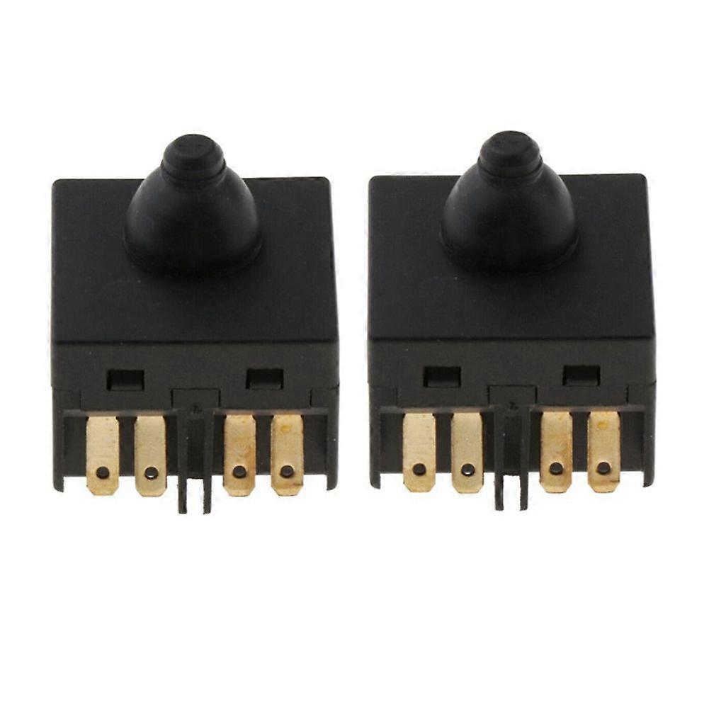 2Pcs Angle Grinder Switch Push Button Switch