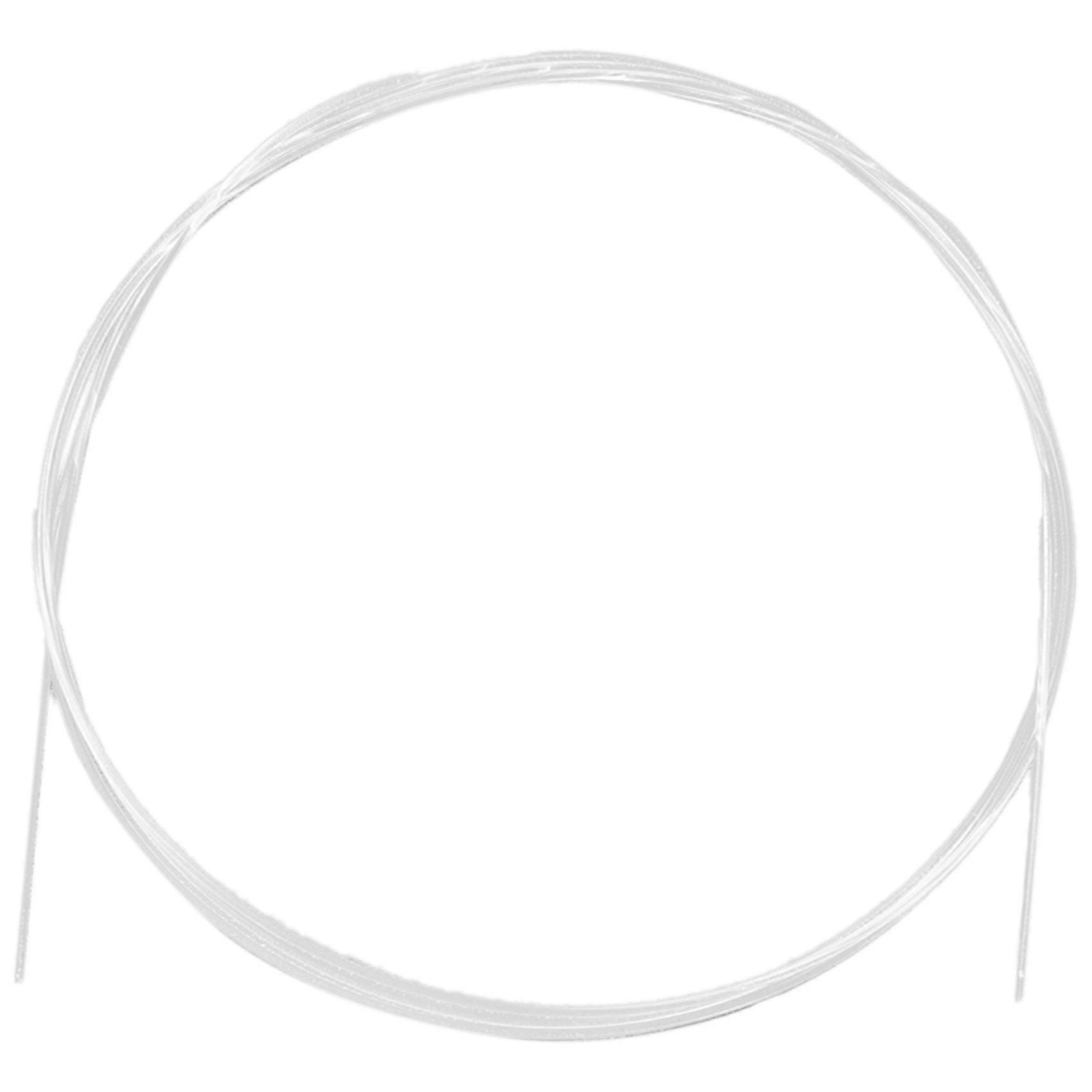 Ukulele Carbon Strings Fluorocarbon Fiber Strings for 21/ 23/ 26 Inches of Guitar Ukulele Part Whi