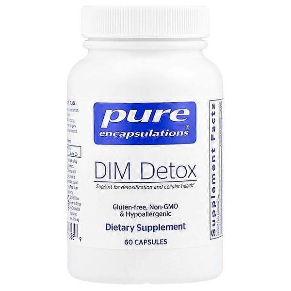 Pure Encapsulations, DIM Detox, 60 Capsules