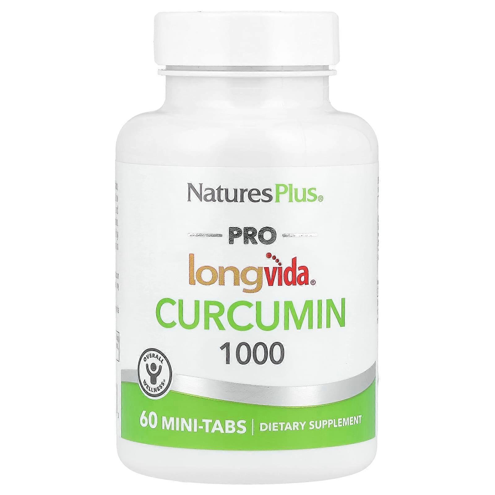 Pro LongvidaÃÂ¬ÃÂ, Curcumin 1000, 60 Mini-Tabs
