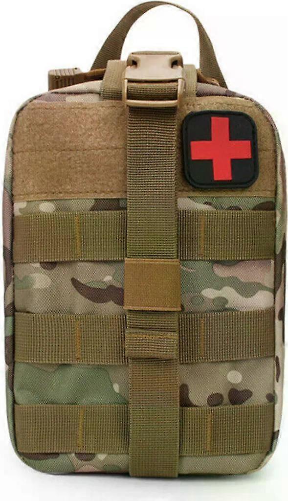 Molle bag large in Multitan first aid IFAK Tactical Medical First Aid Pouch with many extras approx. 3.5 liters (Multitan)