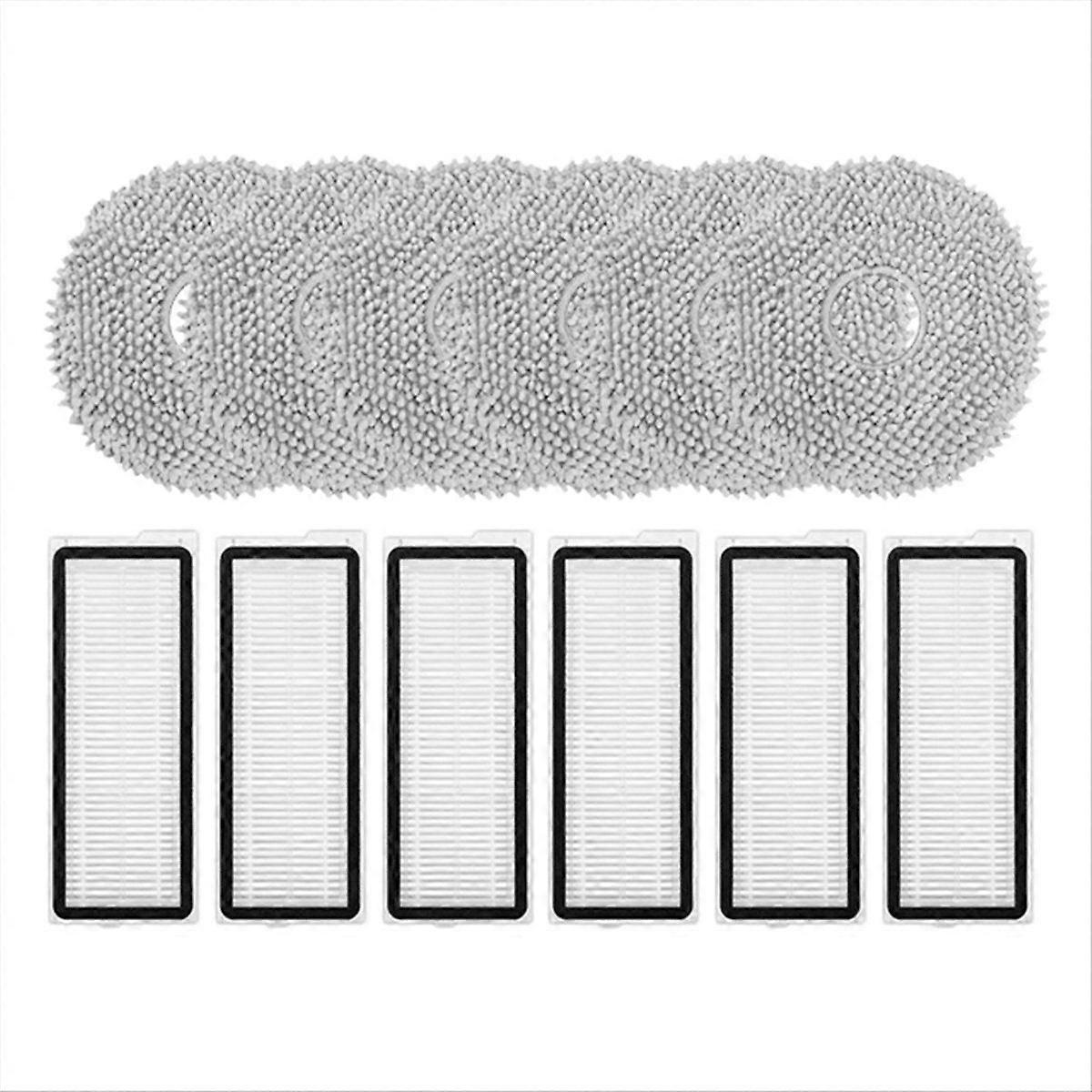 For Qrevo Curv Replacement Parts Hepa Filter Mop Cloth