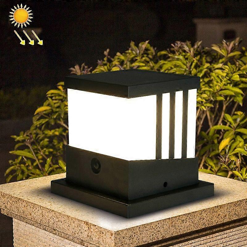 Solar Outdoor Waterproof Column Head Lamp
