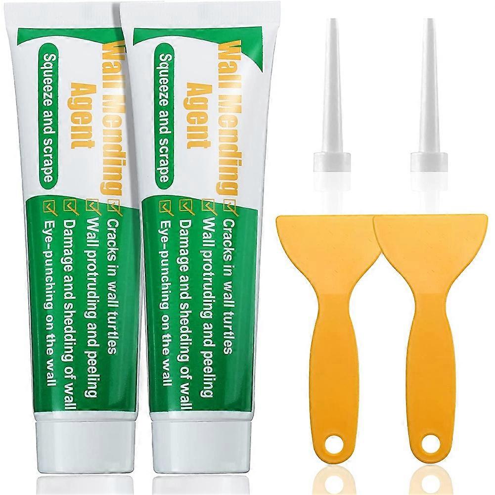 2er-Pack Wandreparaturmittel, Trockenbau-Reparaturset mit Schaber
