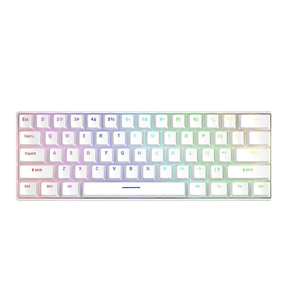 Office Accessories Gaming Keyboard White Red 
