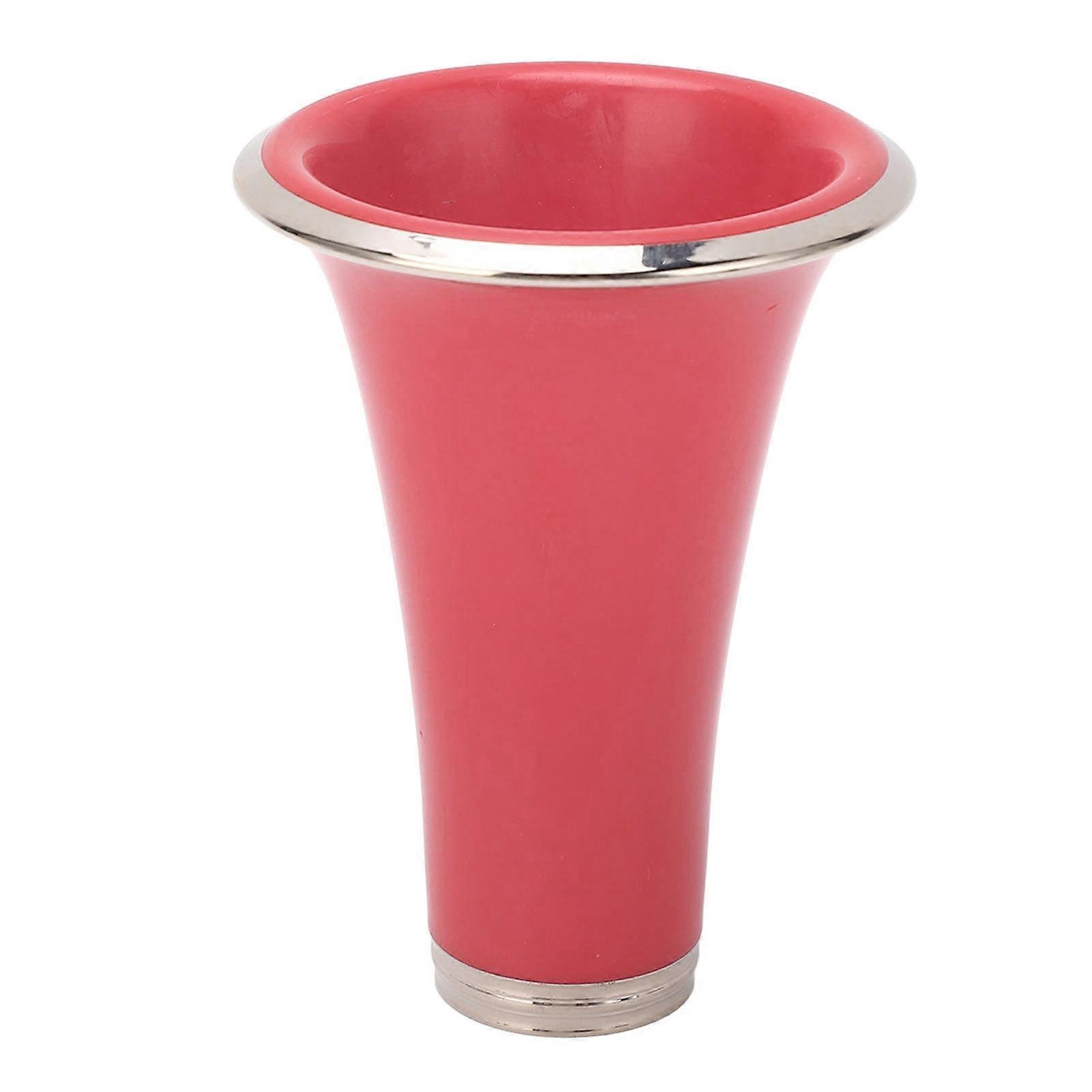 استبدال جرس الكلارينيت ABS البلاستيك مطلي بالنيكل حلقة معدنية كلارينيت مكبر صوت أنبوب القرن أنبوب أداة الرياح التبعي CC27 الوردي 