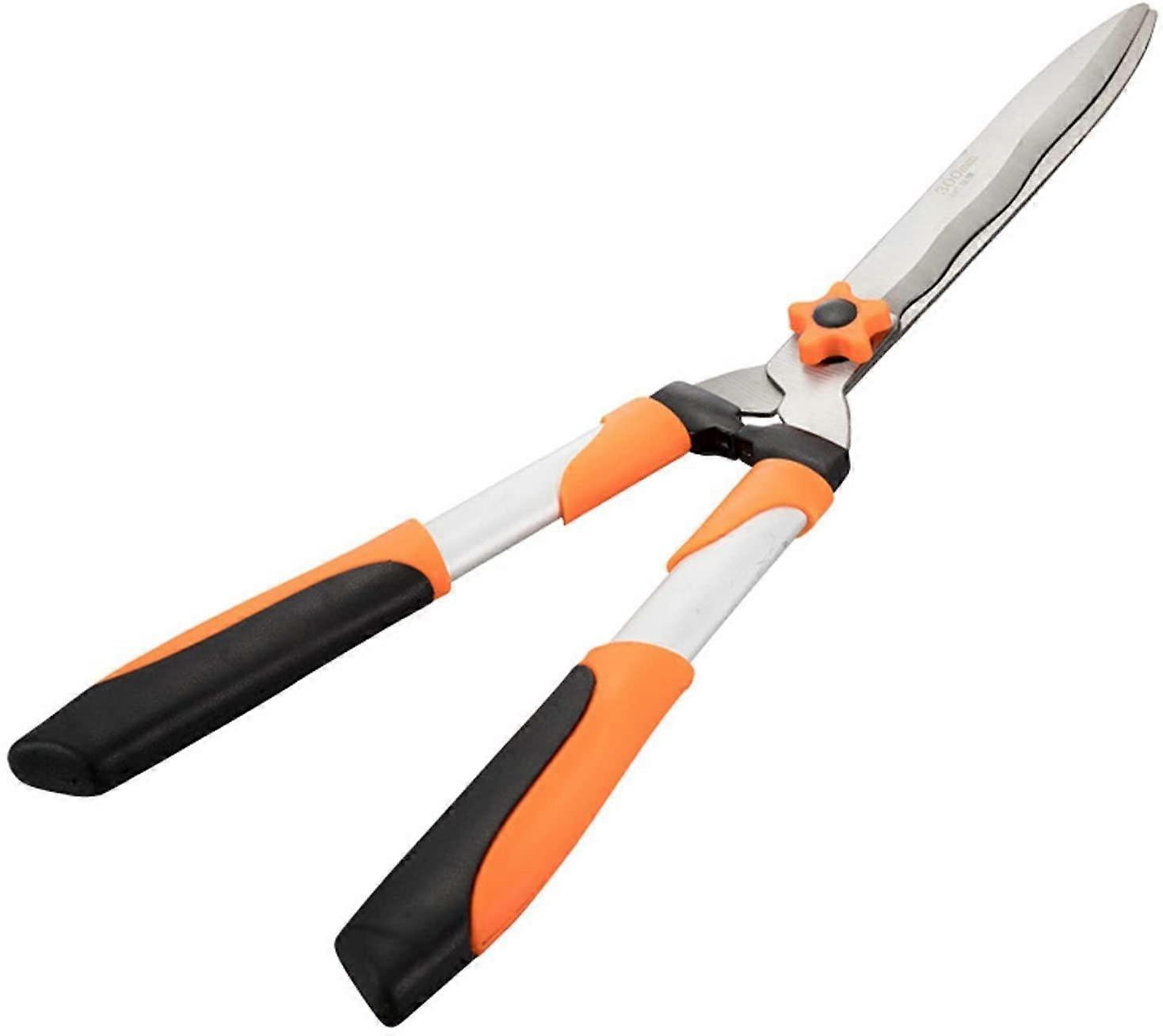 Garden Shears Hedge Scissors For Branches With Wavy Cutter Head Lightweight LaborSaving Pruner For Hedges And Flowers