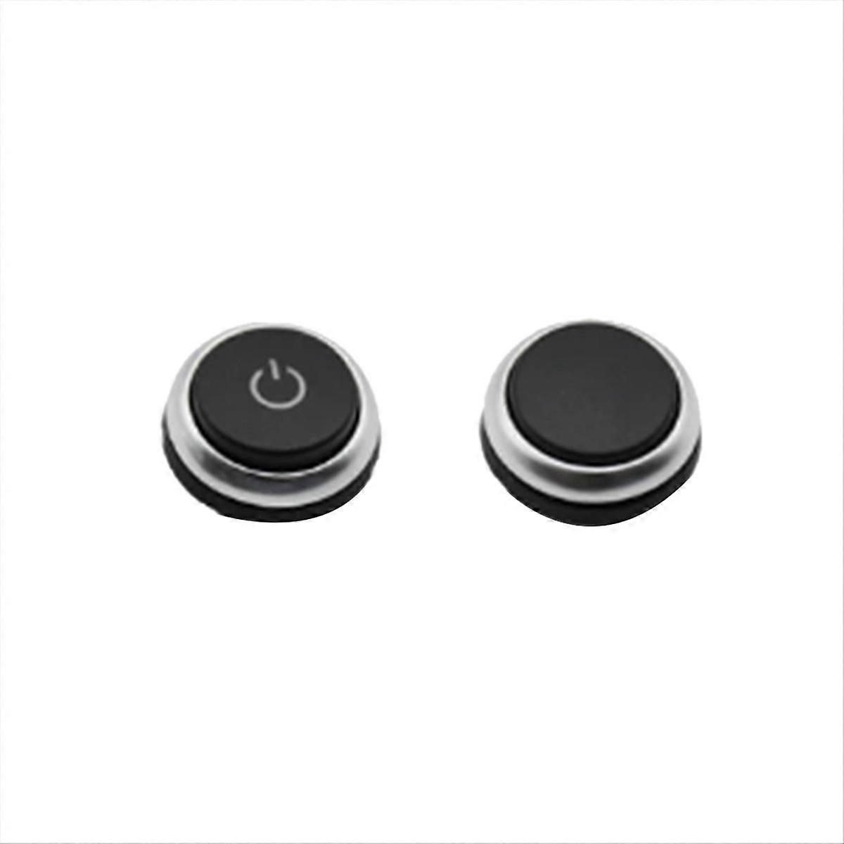 2Pcs Car Air Conditioner Adjustment Knob A/C Switch Button for 