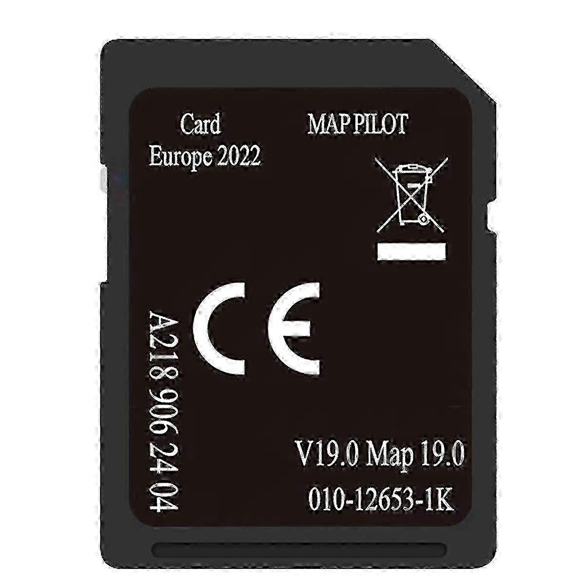 2024 A218 V19 Navigation Card For - Cla-class From 2014- Europe Map 2022/A218 906 2404 Map Card
