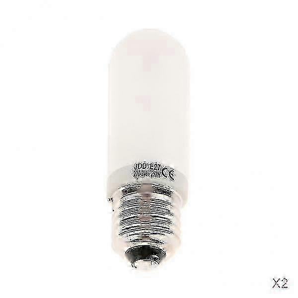 2x E27 modeling lamp bulb 250W frosted halogen 220-240V