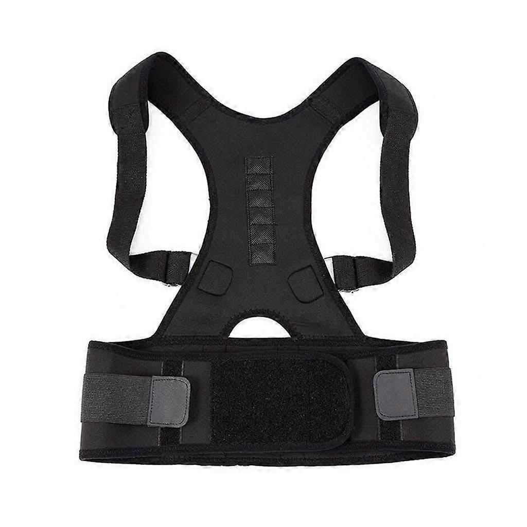 Posture Corrector Unisex BackSupport Belt, Adjustable, Handmade Shoulder Corset, Size MXL, Breathable Fabric