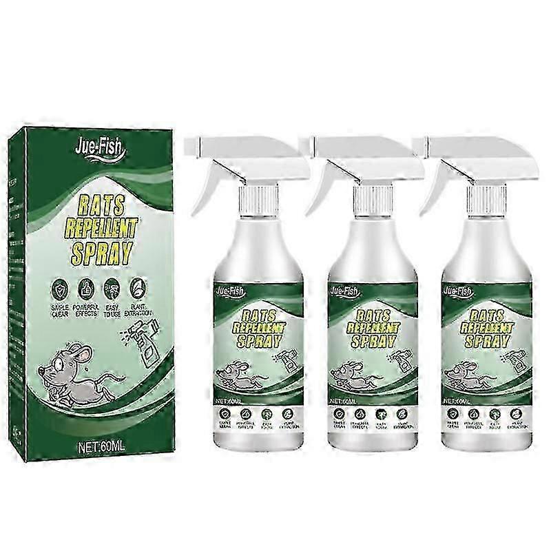 Pebermynteolie musespray 3 flasker