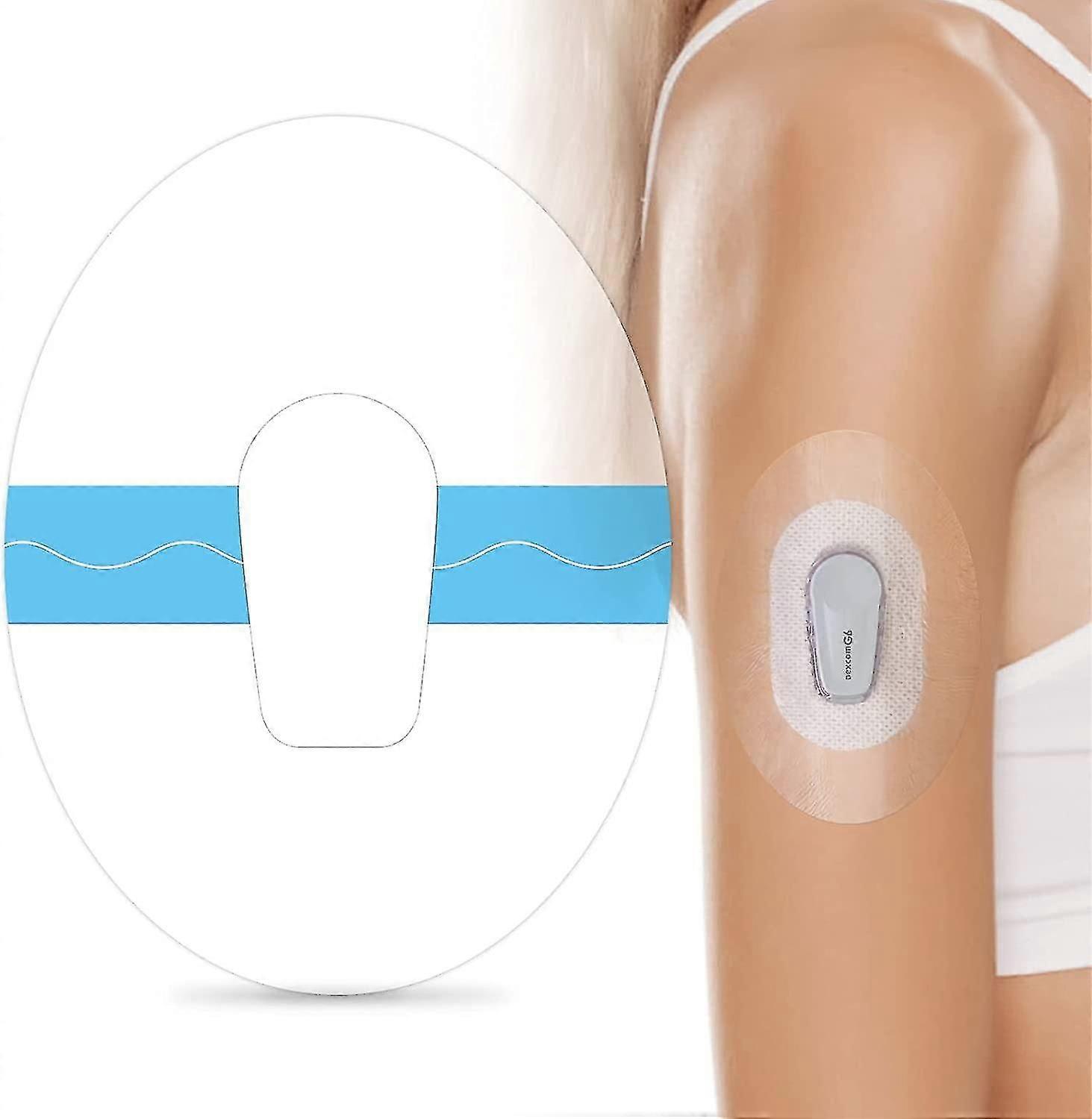 Für Dexcom G6 Klebepflaster, wasserdichte Pflaster für Dexcom G6, Premium transparenter Aufnäher für G6 Sensor