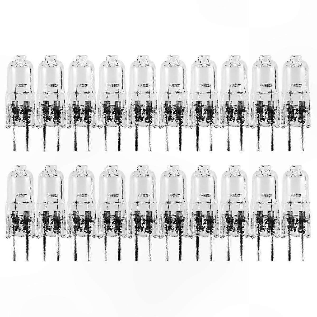 20-Pack G4 Halogen Bulbs, 20W 12V Lighting Solution