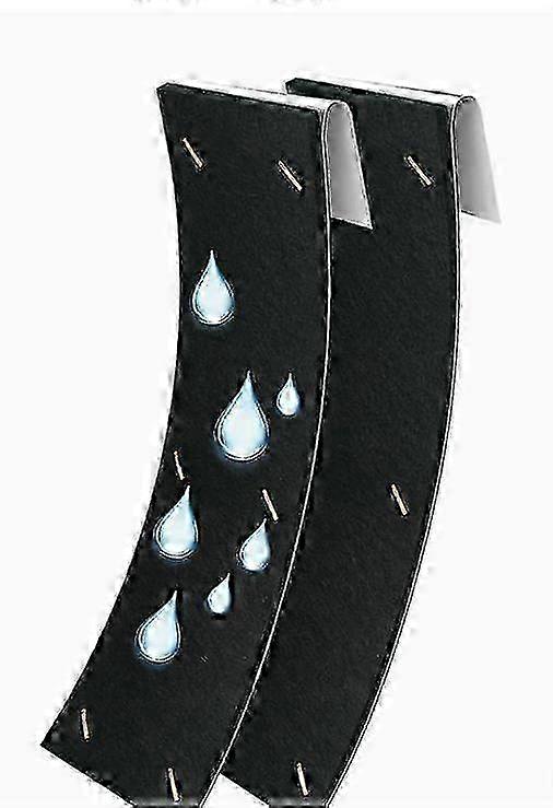 2pcs Portable Downspout Muffler For Effective Noise Dampening Adjustable Rain Gutter Noise Reduction Tool For Various Gutters 11.8 X 2.6 Inch