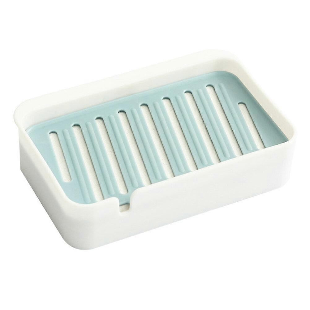 Soap Box Mud Sink Storage Rack Holder Drain Saver Sponge for