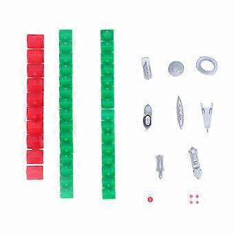 Hotel Game Replacement Pieces Plastic Houses Piece Supplement Accessories Board Game Set
