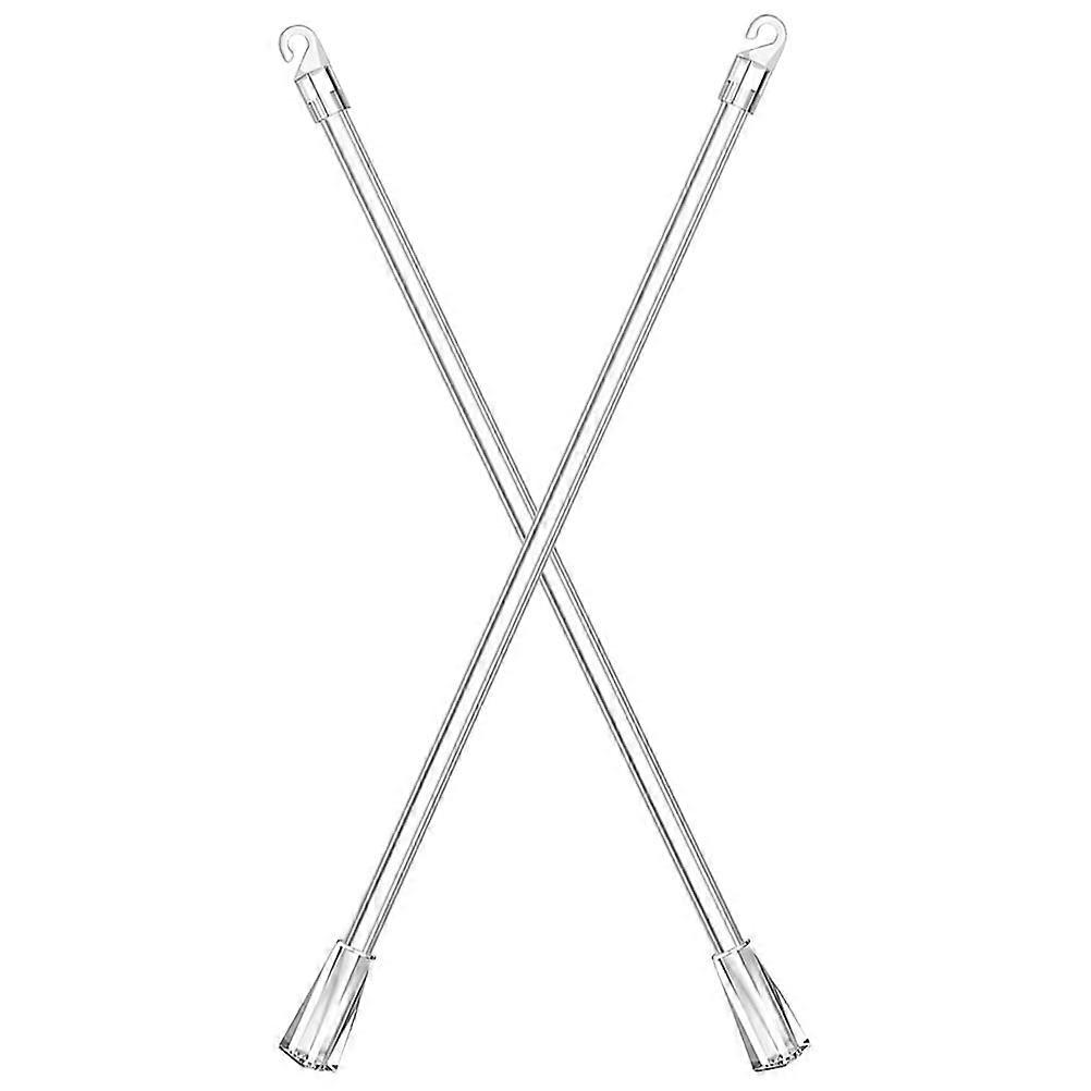 2 Pcs Hooks Heavy Curtains Blind Sticks Vertical Window Blind Wand Venetian Blind Rotor Household Pp