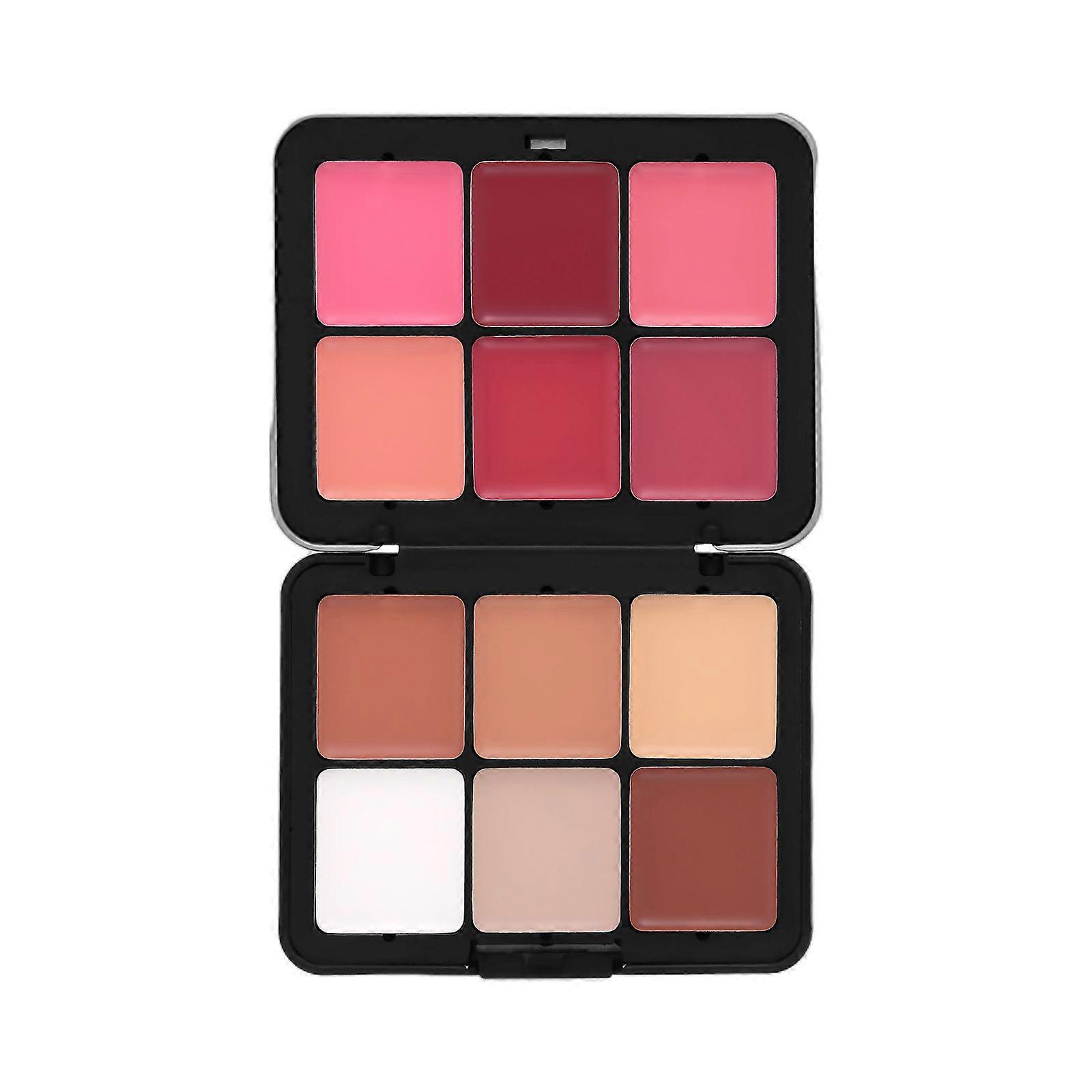 12 Farben Rouge & Concealer Palette Highlighter Rouge Palette Make-up Palette Matte Face Palette Multicolor