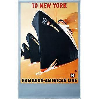 TO NEW YORK-HAMBURGjigsaw puzzle game for adults and kids EB 7069