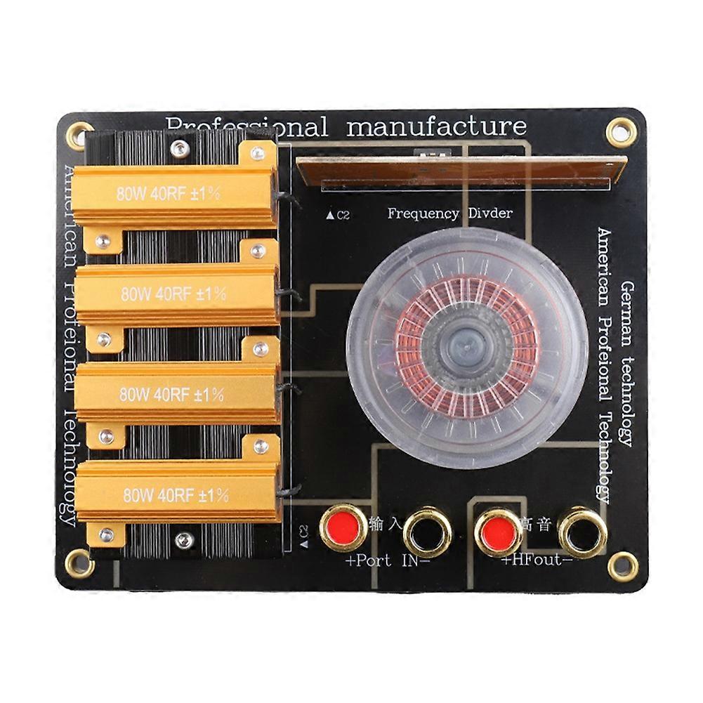 350W Single Tweeter Frequency Divider Professional Speaker Splitter