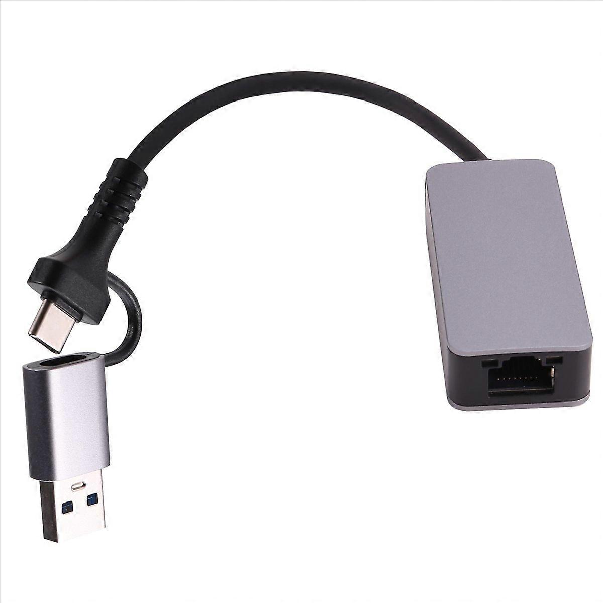 Type-C USB 3.0 to RJ45 LAN 2500Mbps High Speed 2.5G Network Card