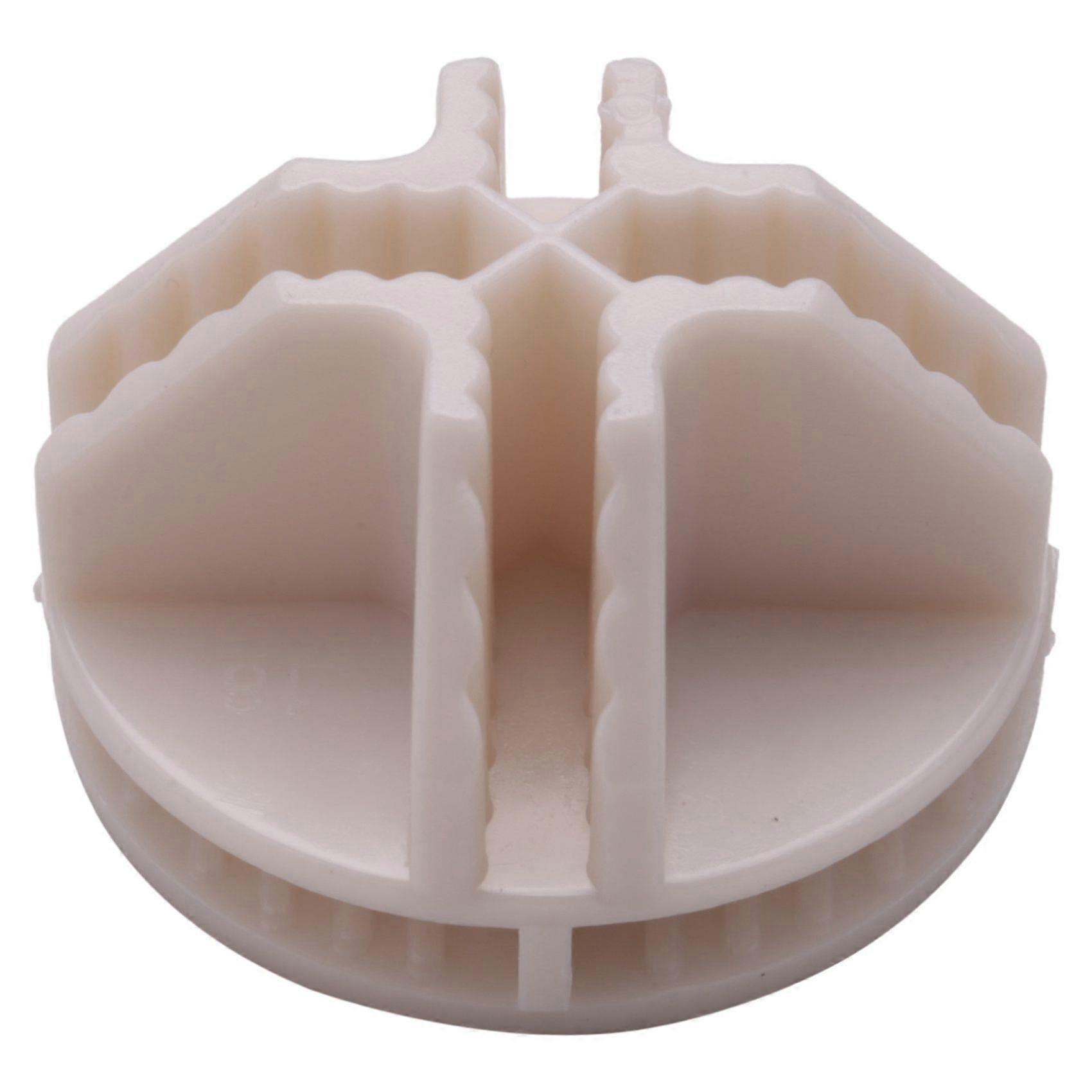 20 Stück Grid Cube Connector ABS für Wire Cube Aufbewahrungsregale (weiß)