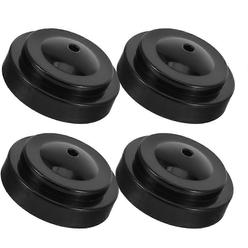 Mini Flag Holder for Desk Flag Stand Plastic 4Pcs Black Office Flags