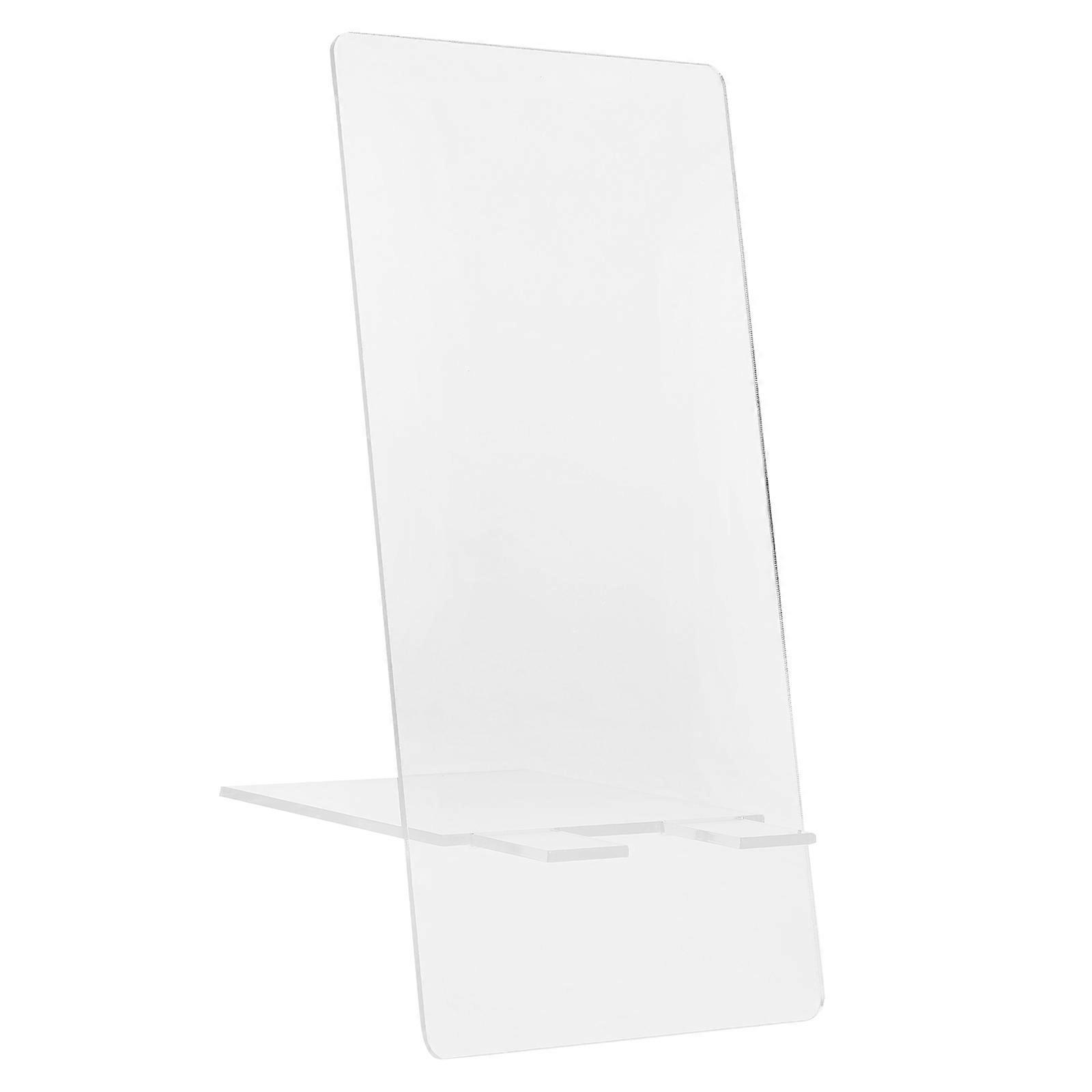 Transparent Acrylic Memo Board for Writing Notes 2Pcs for Home Use