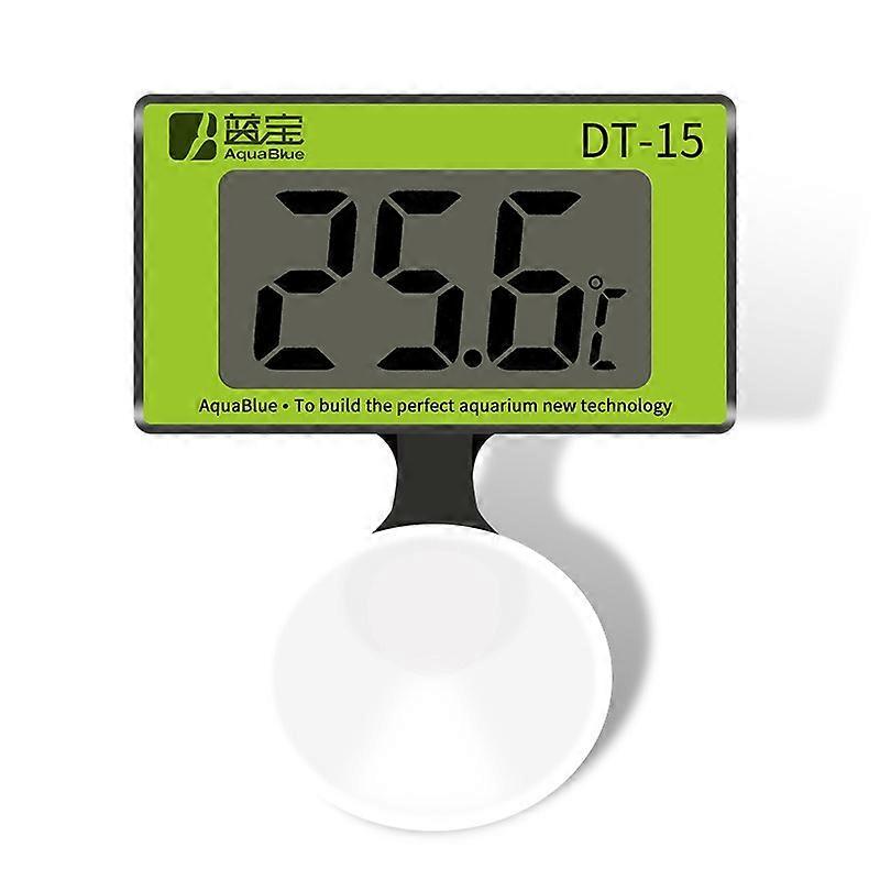 Fish Tank Electronic Digital Aquarium Thermometer LCD High-precision Temperature Measurement Instruments Powerful Suction Cups