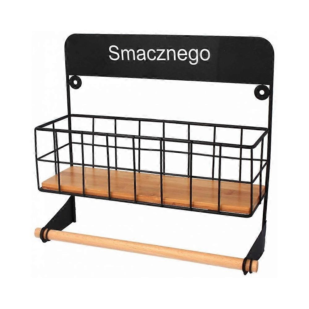 Brunbeste spice shelf + paper towel hanger 8399