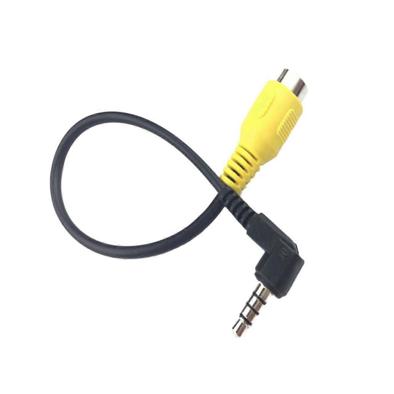 Lightweight Cable Extension For Car DVR GPS Tablet Black Cable For Car Audio And RearView Camera Installation