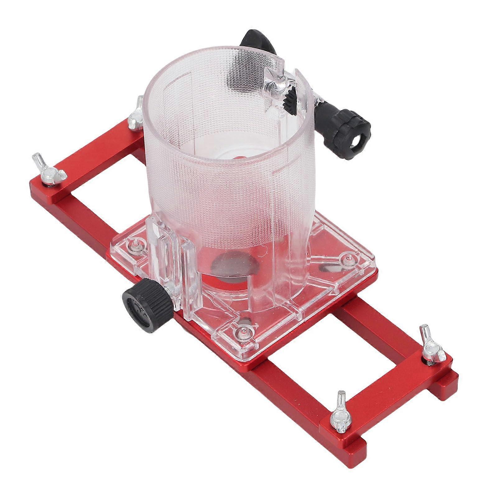 Wood Router Base 2 in 1 Adjustable Slotting 65mm Palm Router for Cabinet and Furniture