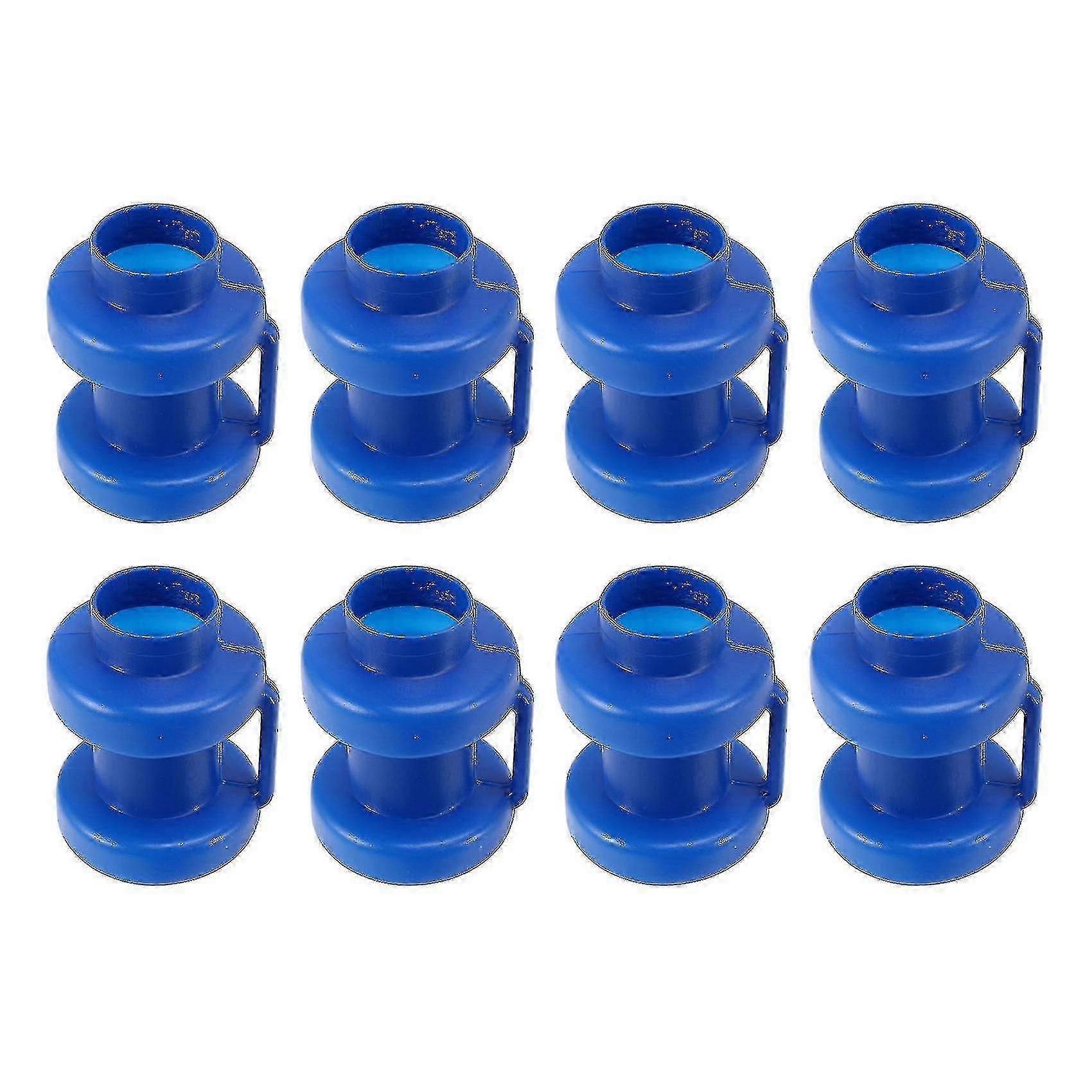8pcs Trampoline Enclosure Pole Cap Plastic Trampoline Pole Caps Replacement Mini Trampoline Leg Cap