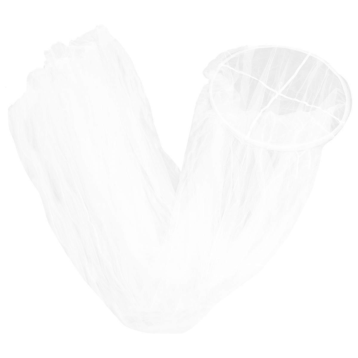 Foldable Net Hanging Dome Net Round Nets Indoor Use 250x60cm Polyester 1Pack