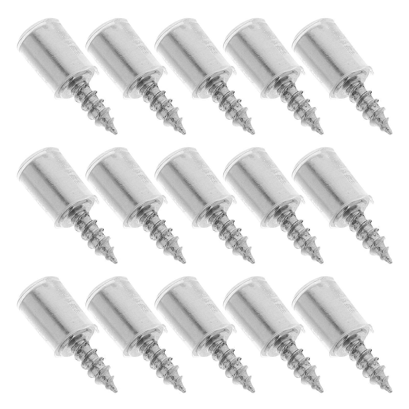 Shelf Support Layer Board Self Tapping Screw Pegs for Home Use 50Pcs