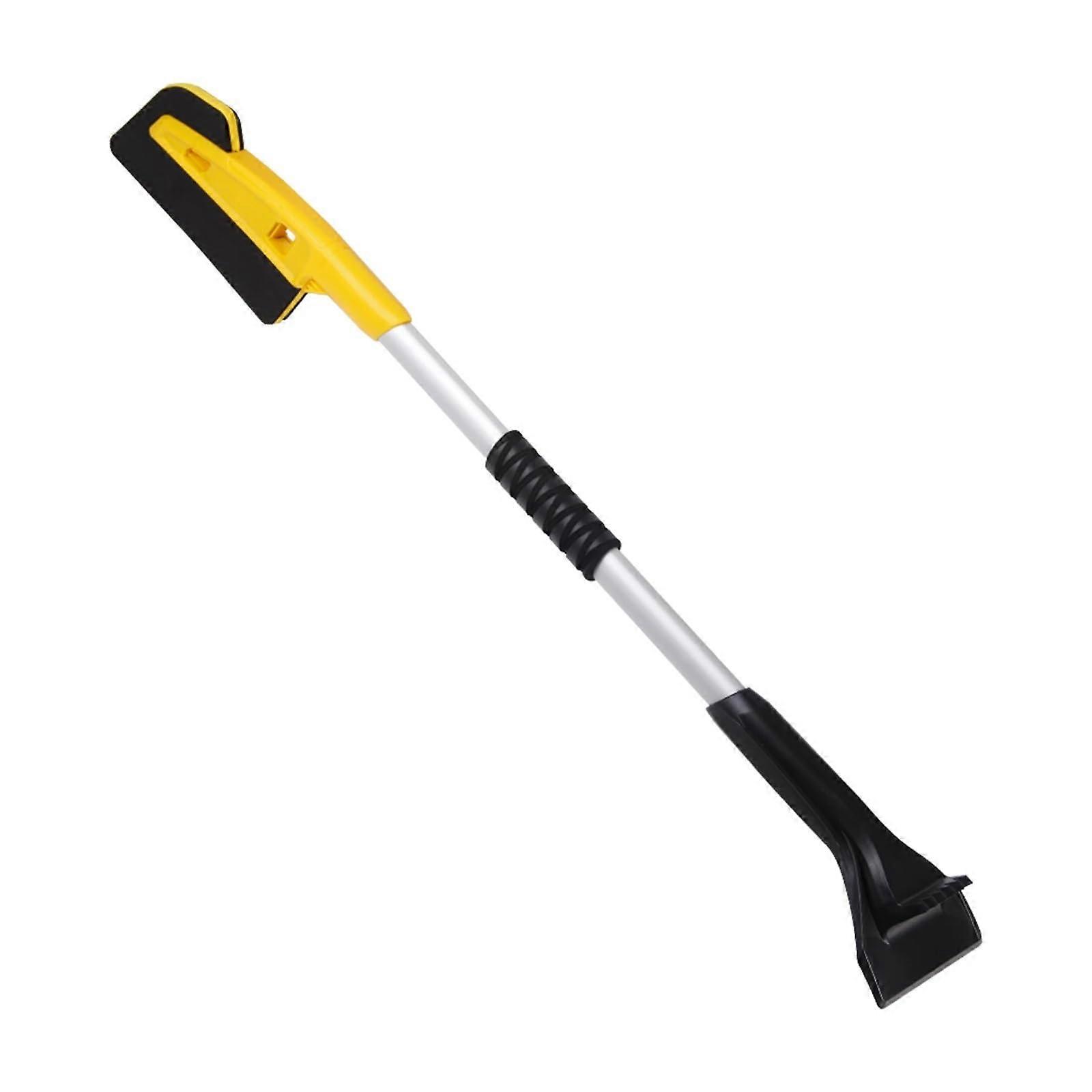 Car Snow Removal Tool with Long Handle Snow Brush and Ice Scraper for Efficient Winter Use