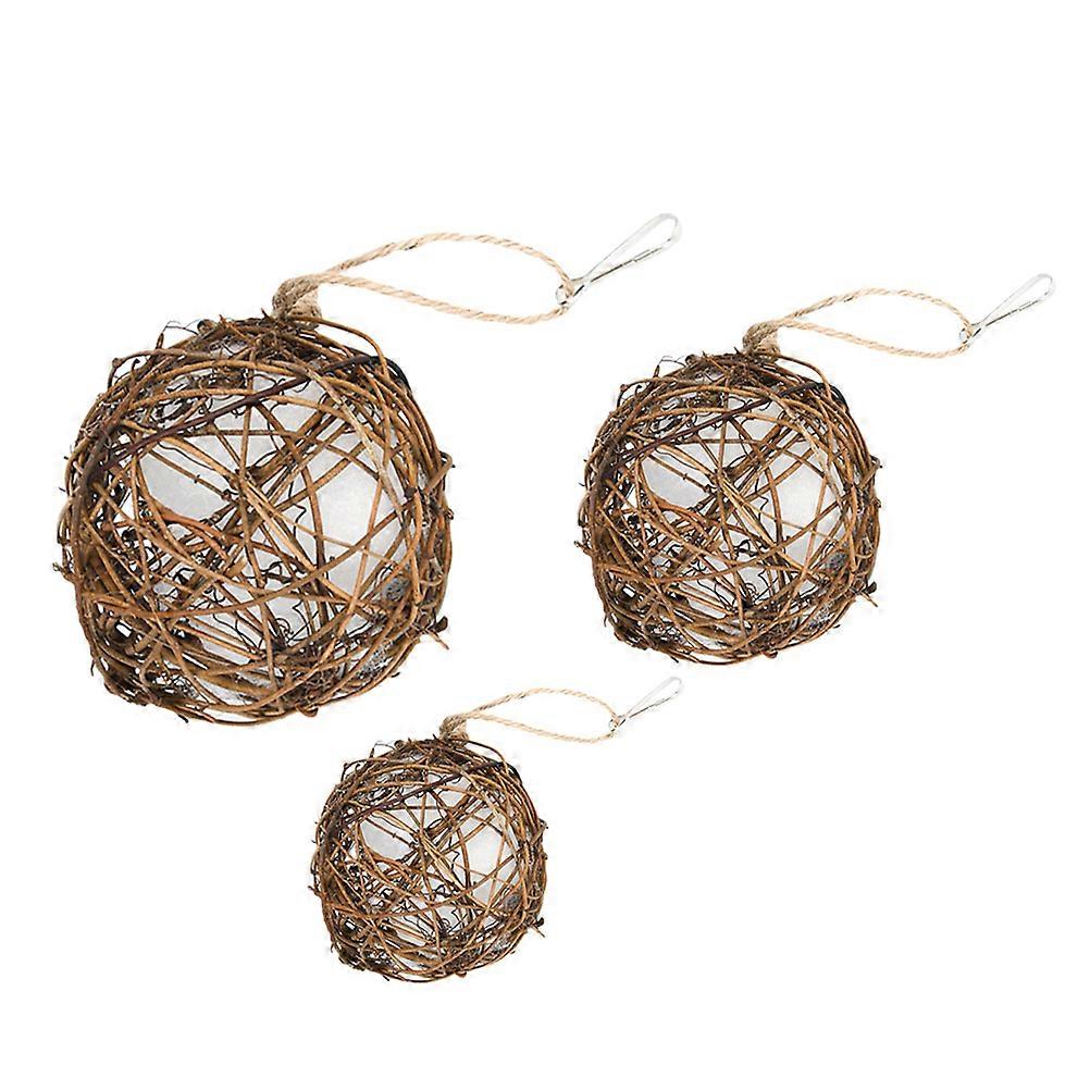 Bird Nest Material Hummingbird Nesting Bedding Materials for 3Pcs Brown