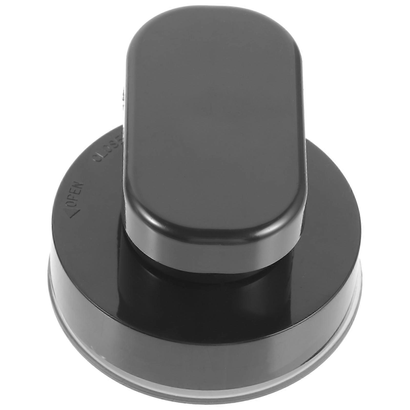 Black Suction Cup Handle Self Stick Knob for Kitchen Drawer