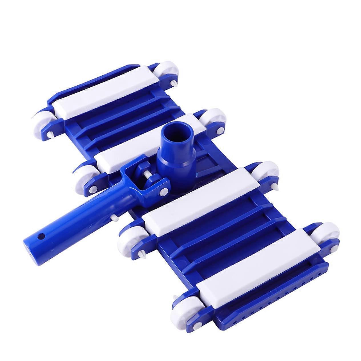 Pool Cleaning Brush with Plastic Vacuum Head for Efficient Above Ground Pool Maintenance