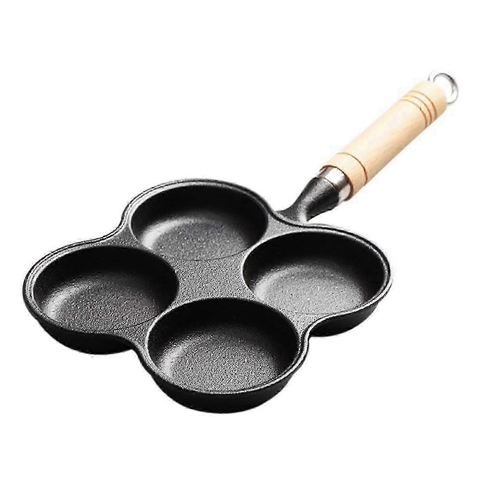 anti stick egg pan 4 cup cast iron induction 26s