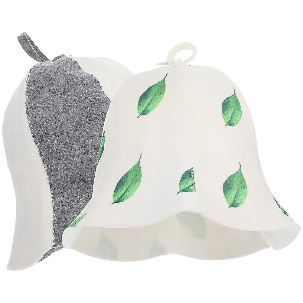 Lightweight Sauna Hat Comfortable Sauna Room Hat 6Pcs Bathing Accessories