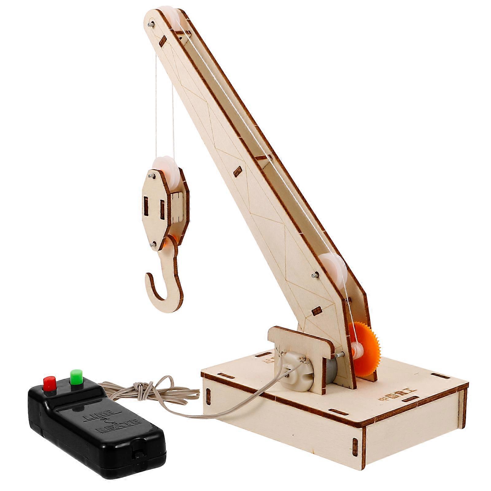 DIY Crane Model Toy Science Learning Kit for Children 2Sets