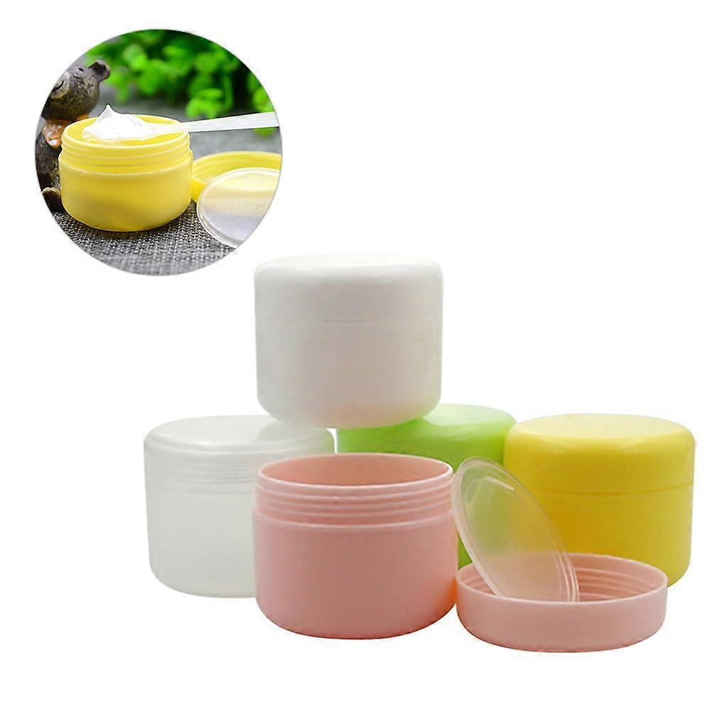 Empty Cream Box for Holding 5Pcs Plastic Cosmetic Dispensing Bottles