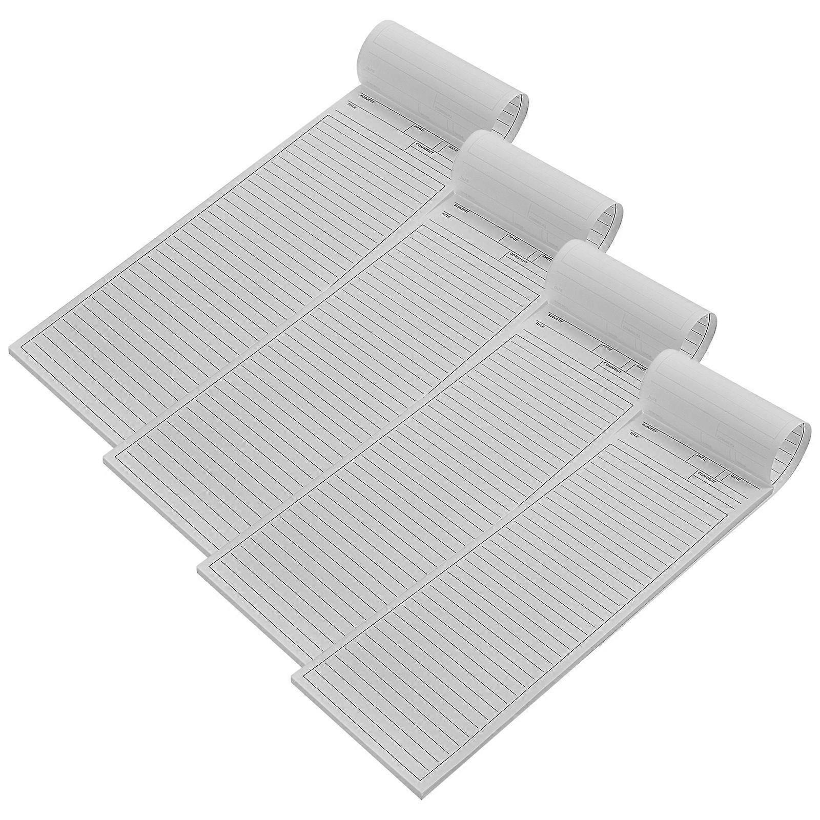 Memo Notebook Long Notepad for Writing 20Pcs Pocket Memo Pads