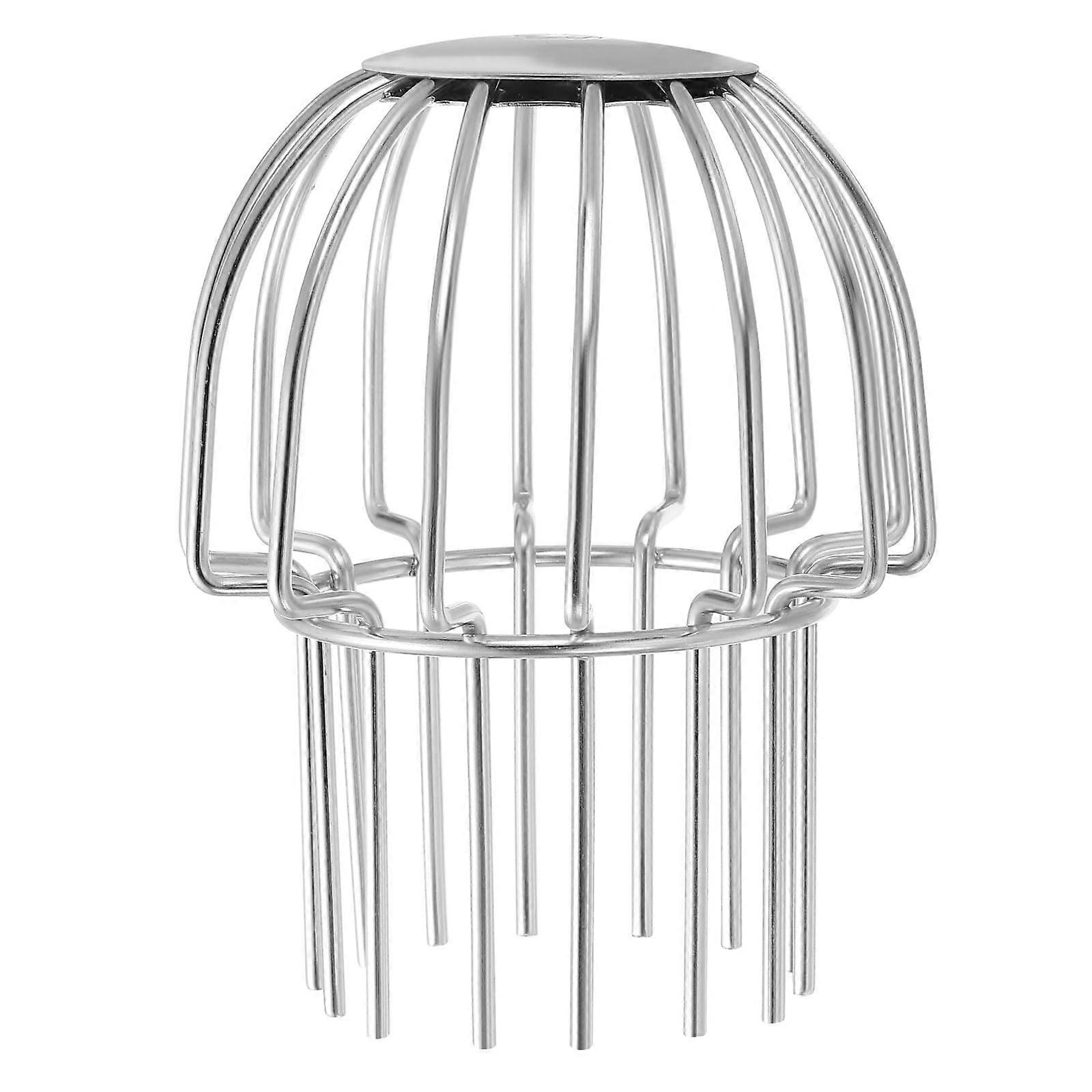 Gutter Guard 3 Inch 304 Stainless Steel Downspout Filter AntiBlocking Leaf Debris Protector