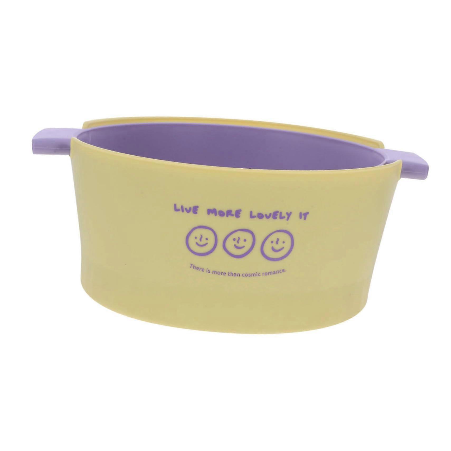 Double Layer Kitchen Colander Vegetable Strainer Basket for Fruit Washing with Fast Drainage